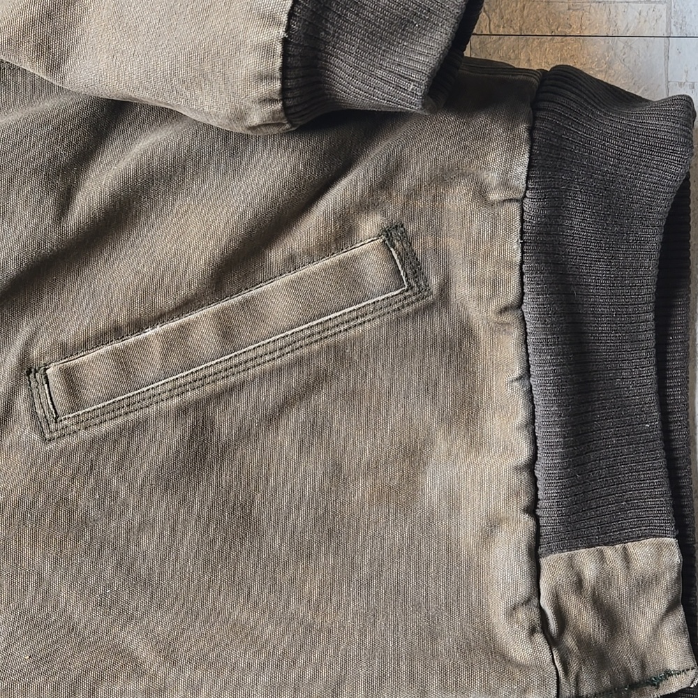 L.L. Bean Vintage Mens Size Large Tall Katahdin Iron Works Bomber Work Jacket LT - Picture 4 of 12